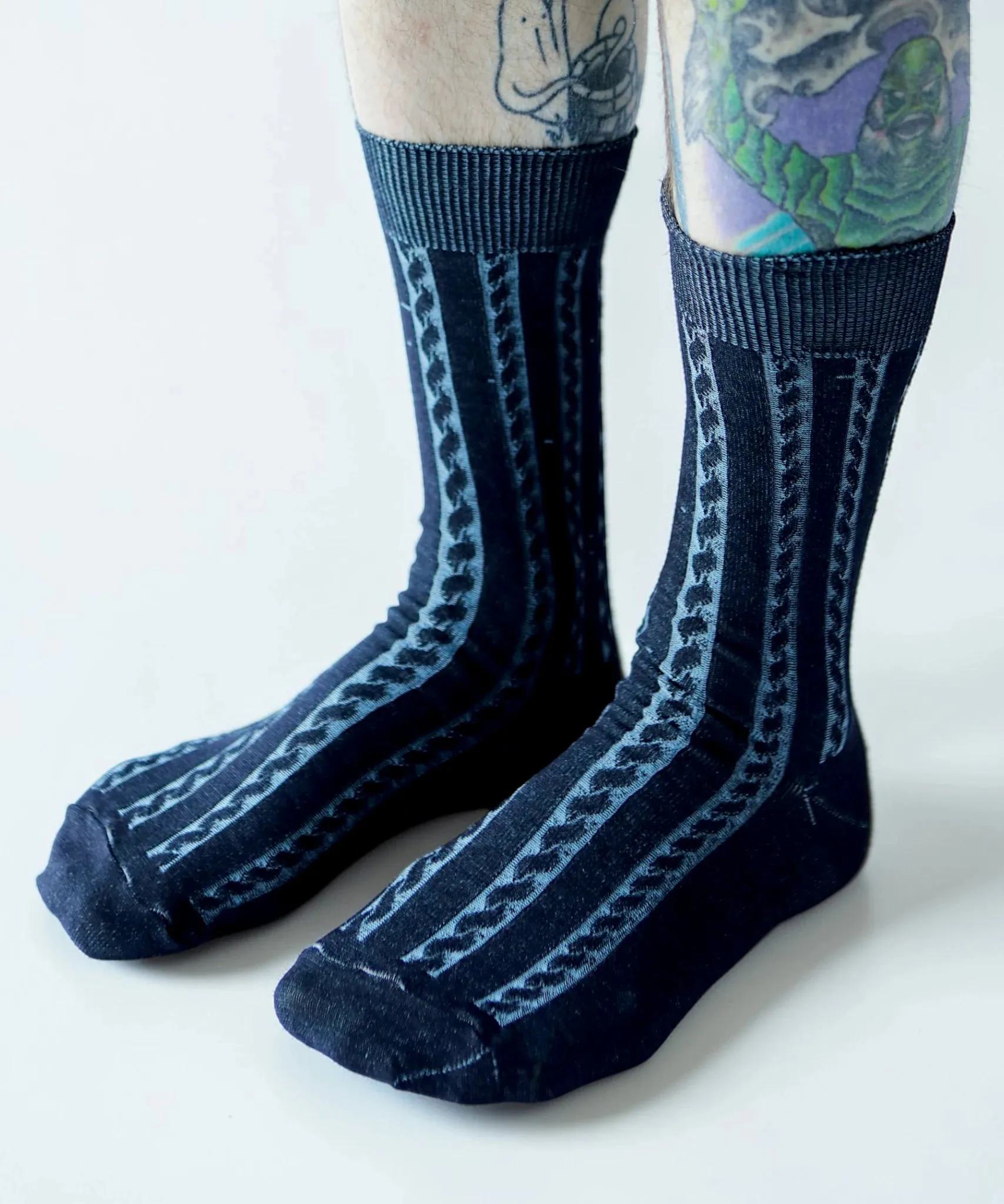 Cotton Cable Dress Sock Seconds - M/L sold by OKAYOK product image thumbnail 3