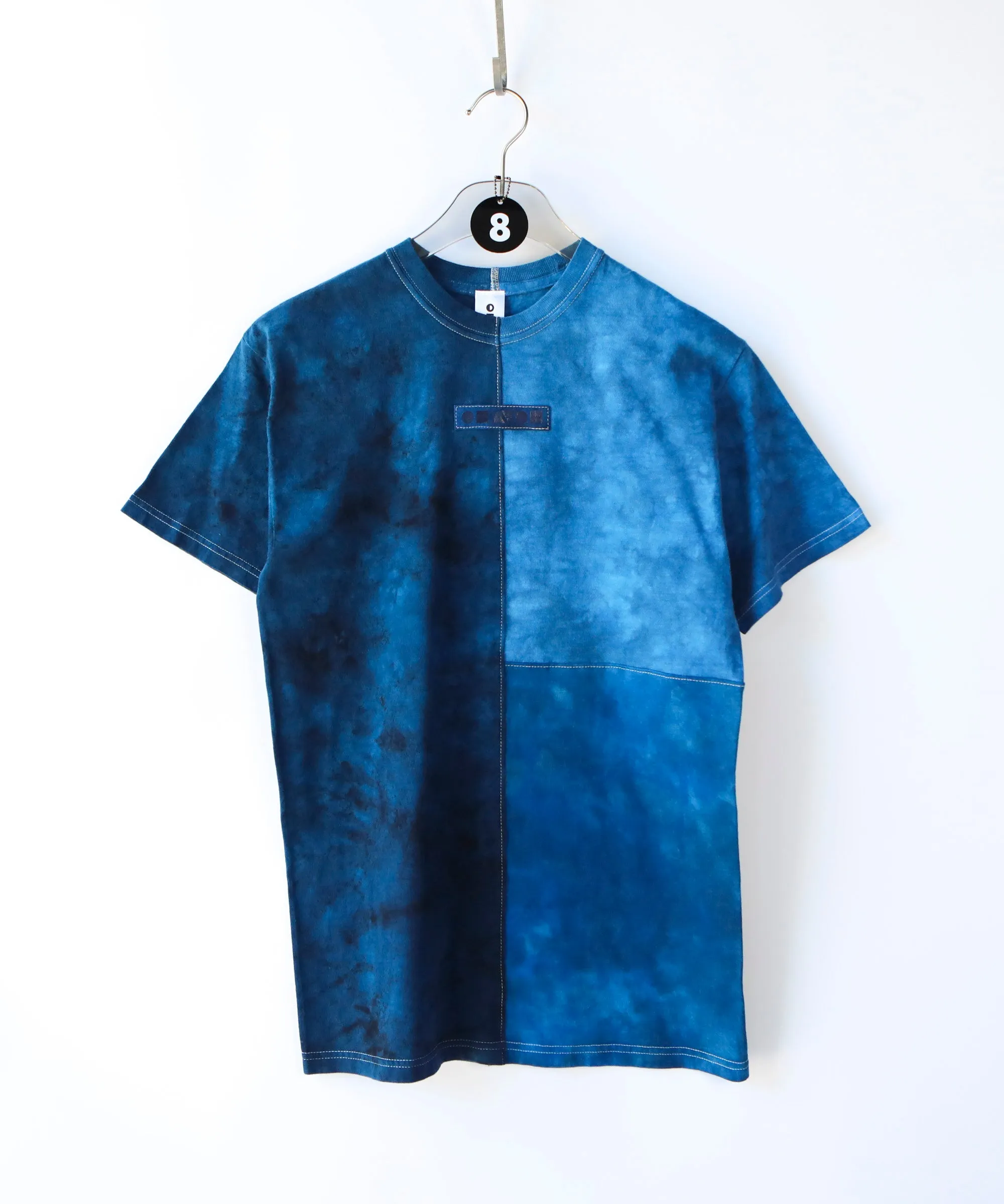 Various Mixed Blues Collage Tie Dye TShirt sold by OKAYOK product image thumbnail 3