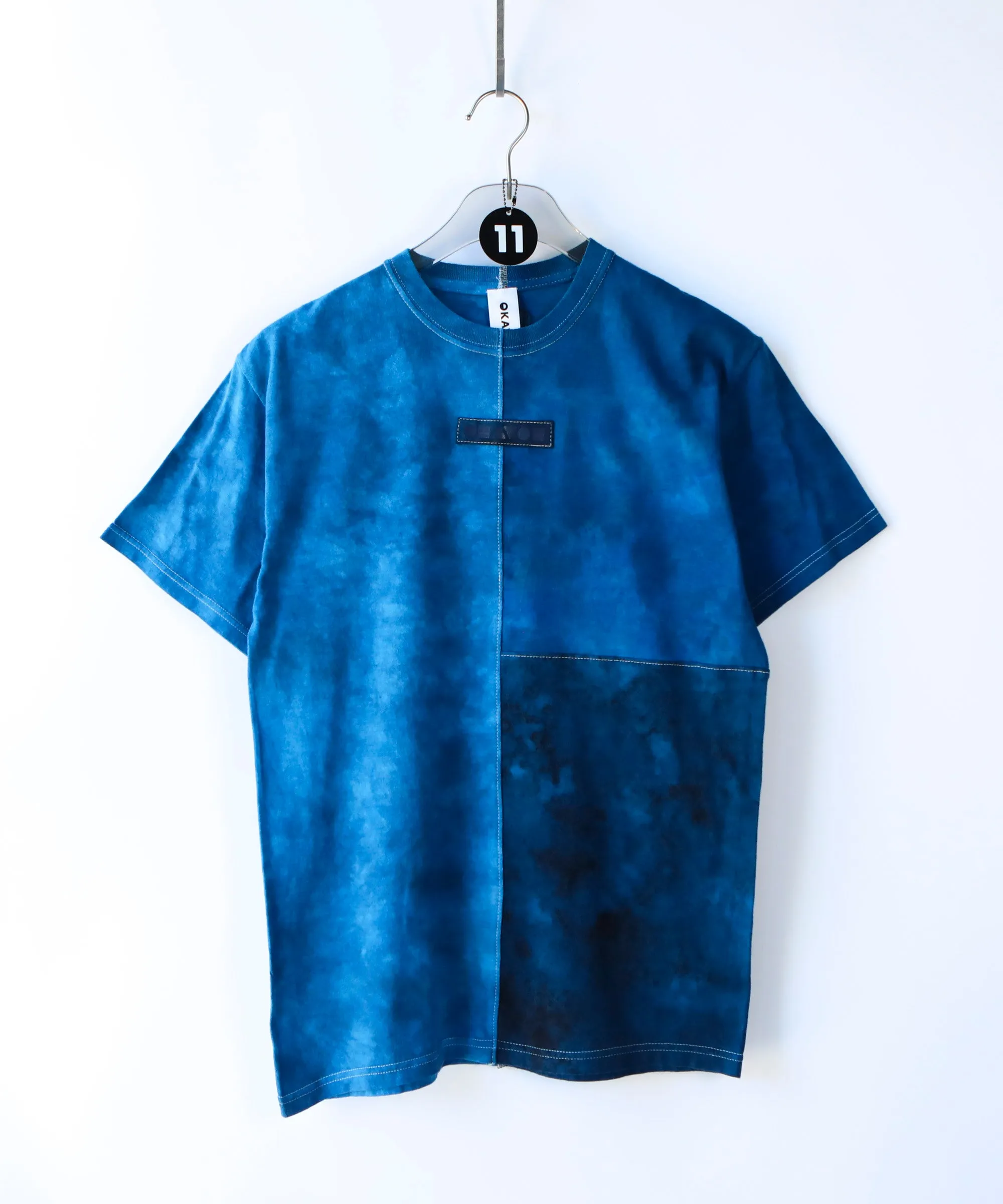 Various Mixed Blues Collage Tie Dye TShirt sold by OKAYOK product image thumbnail 5