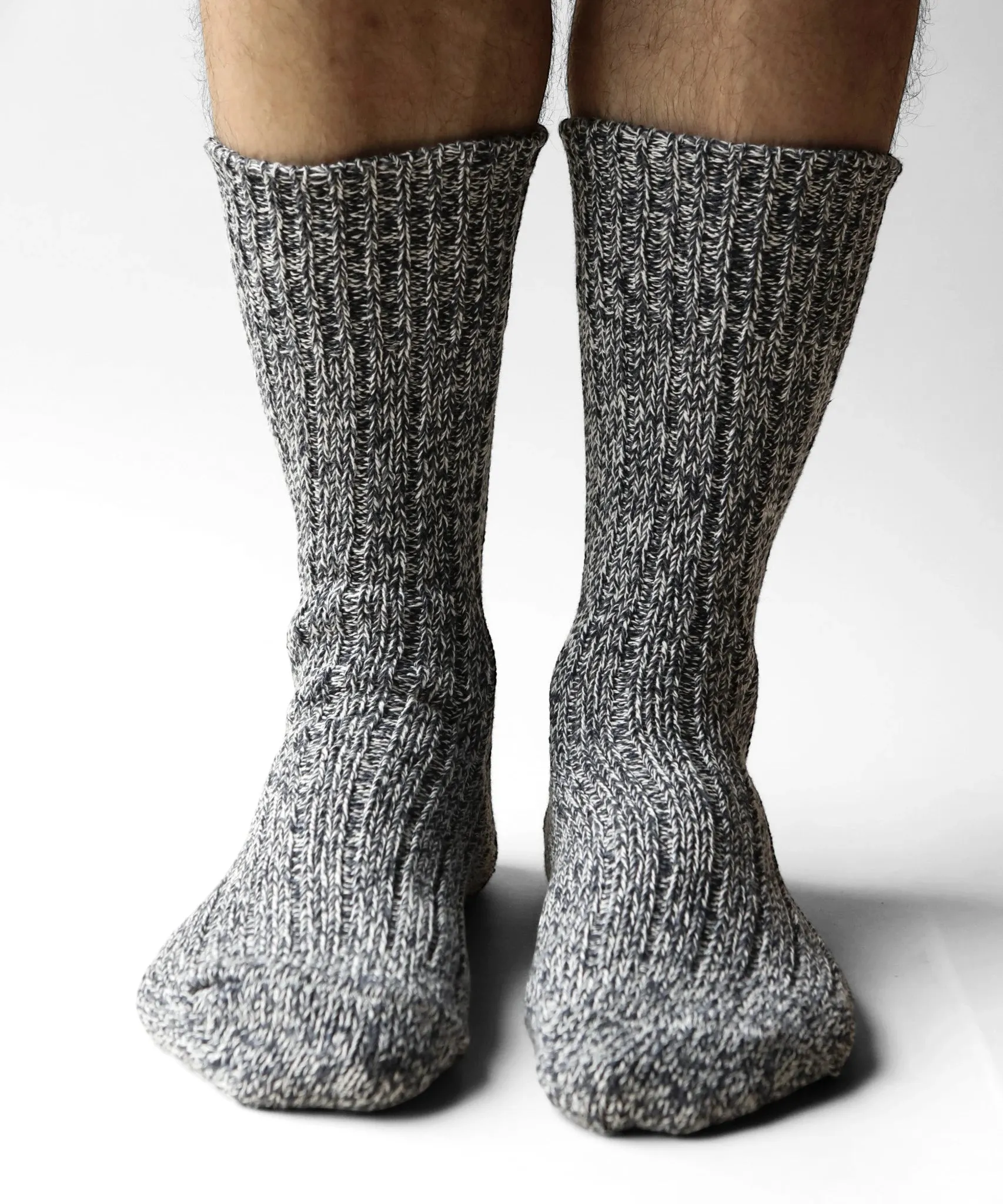 Salt and Pepper Thick Cotton Socks sold by OKAYOK product image thumbnail 4
