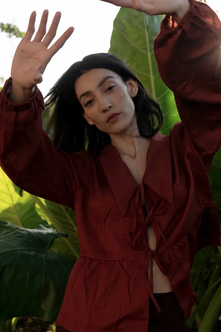 SINTRA BLOUSE SAFFRON sold by MAS product image thumbnail 2