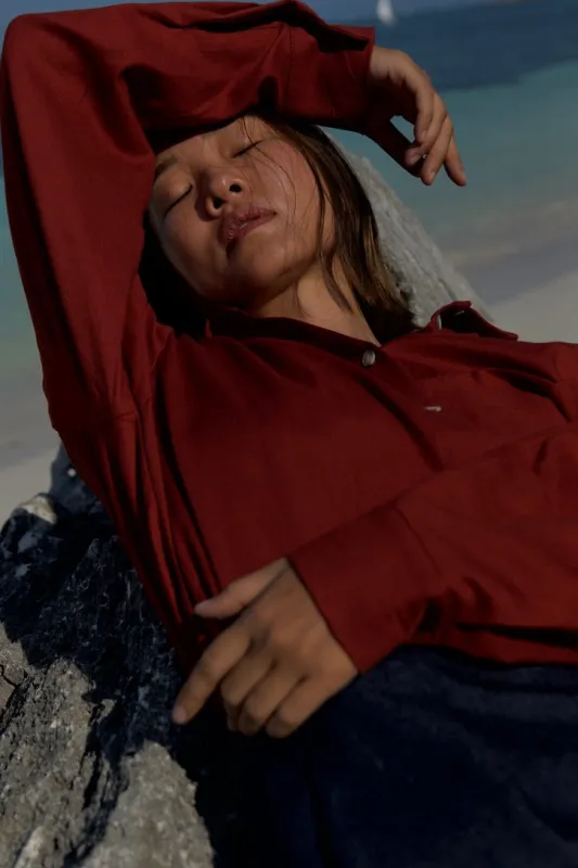 KYOTO SHIRT SAFFRON sold by MAS