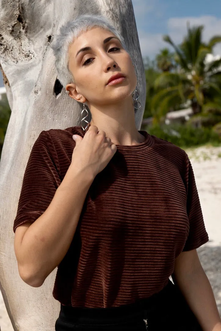 TOFINO T-SHIRT CACAO sold by MAS product image thumbnail 4