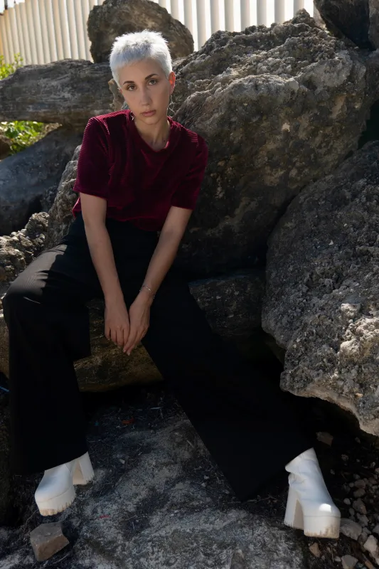 TOFINO T-SHIRT ROSEWOOD made by MAS