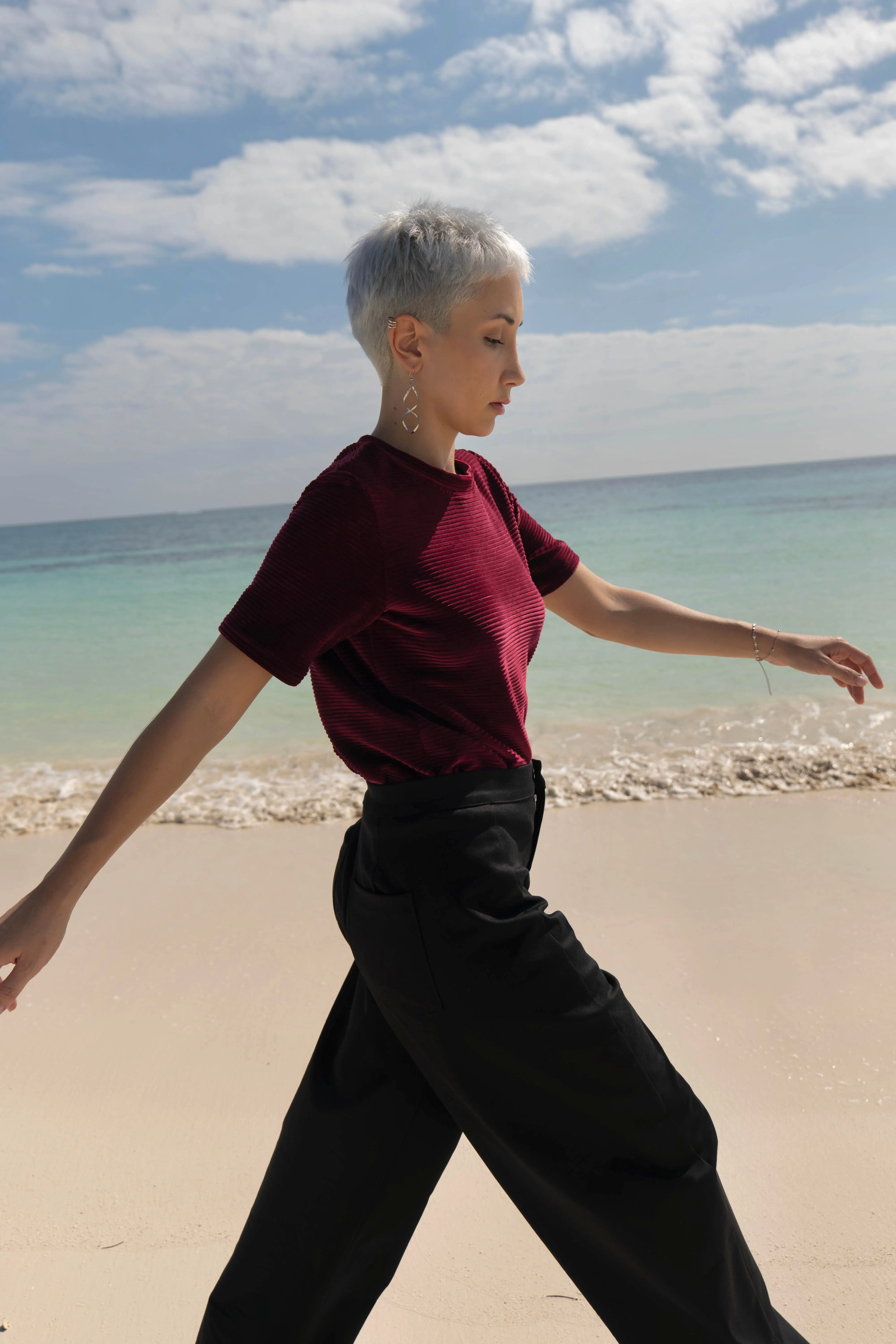 TOFINO T-SHIRT ROSEWOOD sold by MAS product image thumbnail 2