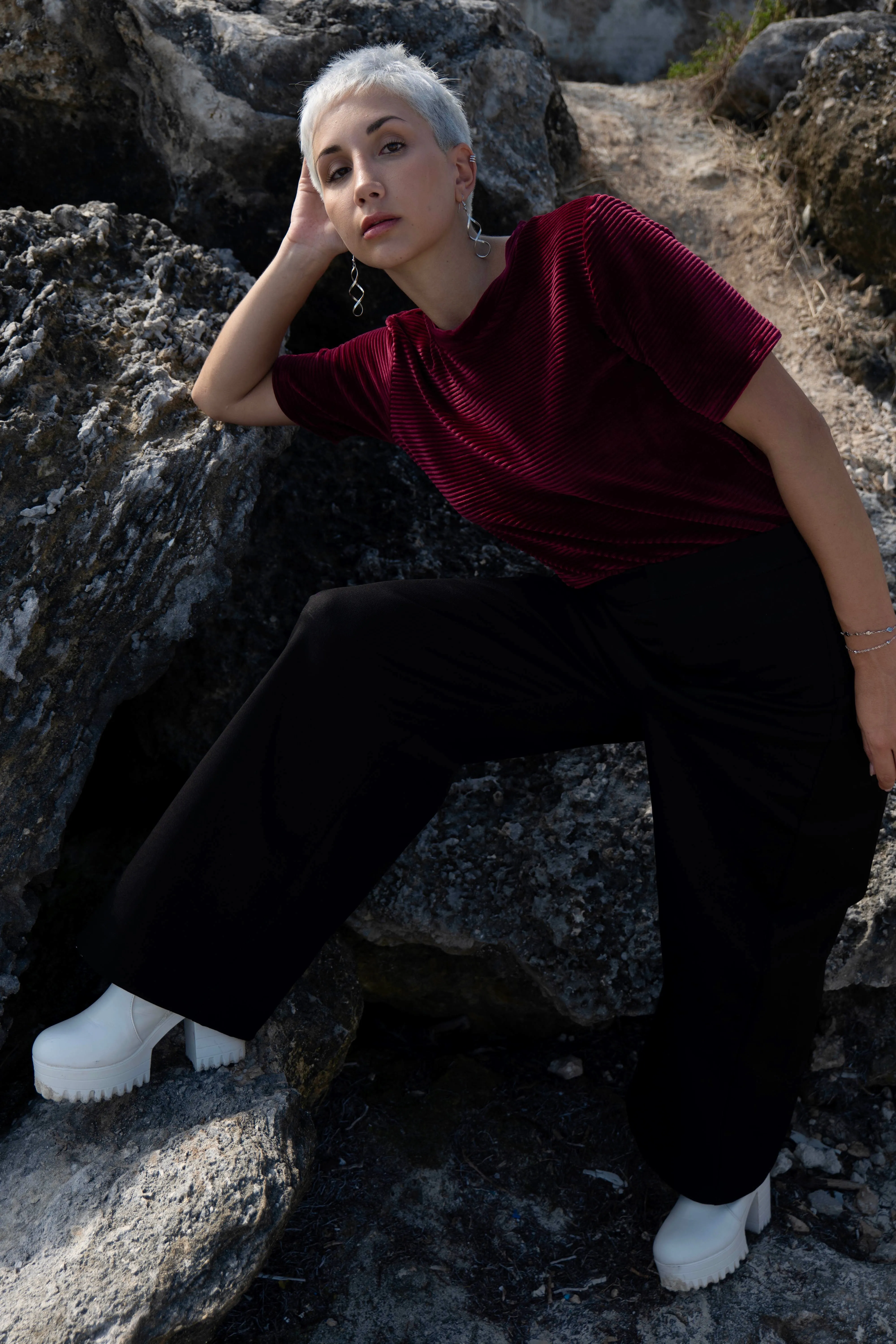 TOFINO T-SHIRT ROSEWOOD sold by MAS product image thumbnail 4