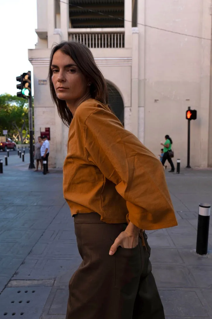 MONACO BLOUSE TUMERIC sold by MAS product image thumbnail 4