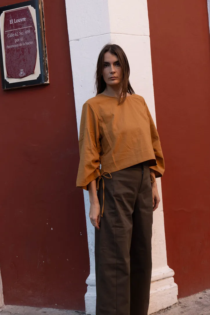 MONACO BLOUSE TUMERIC sold by MAS product image thumbnail 2