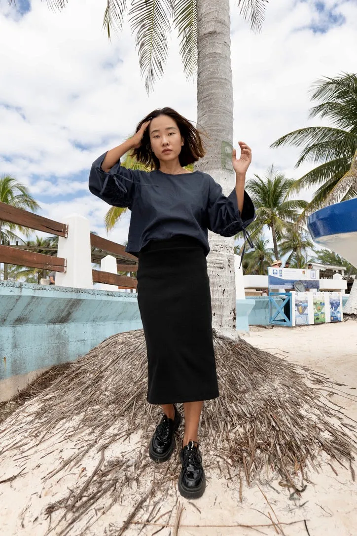 MONACO BLOUSE INDIGO sold by MAS product image thumbnail 4