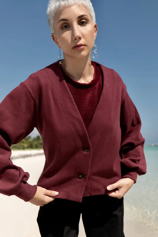 GIZA VEST CRIMSON sold by MAS