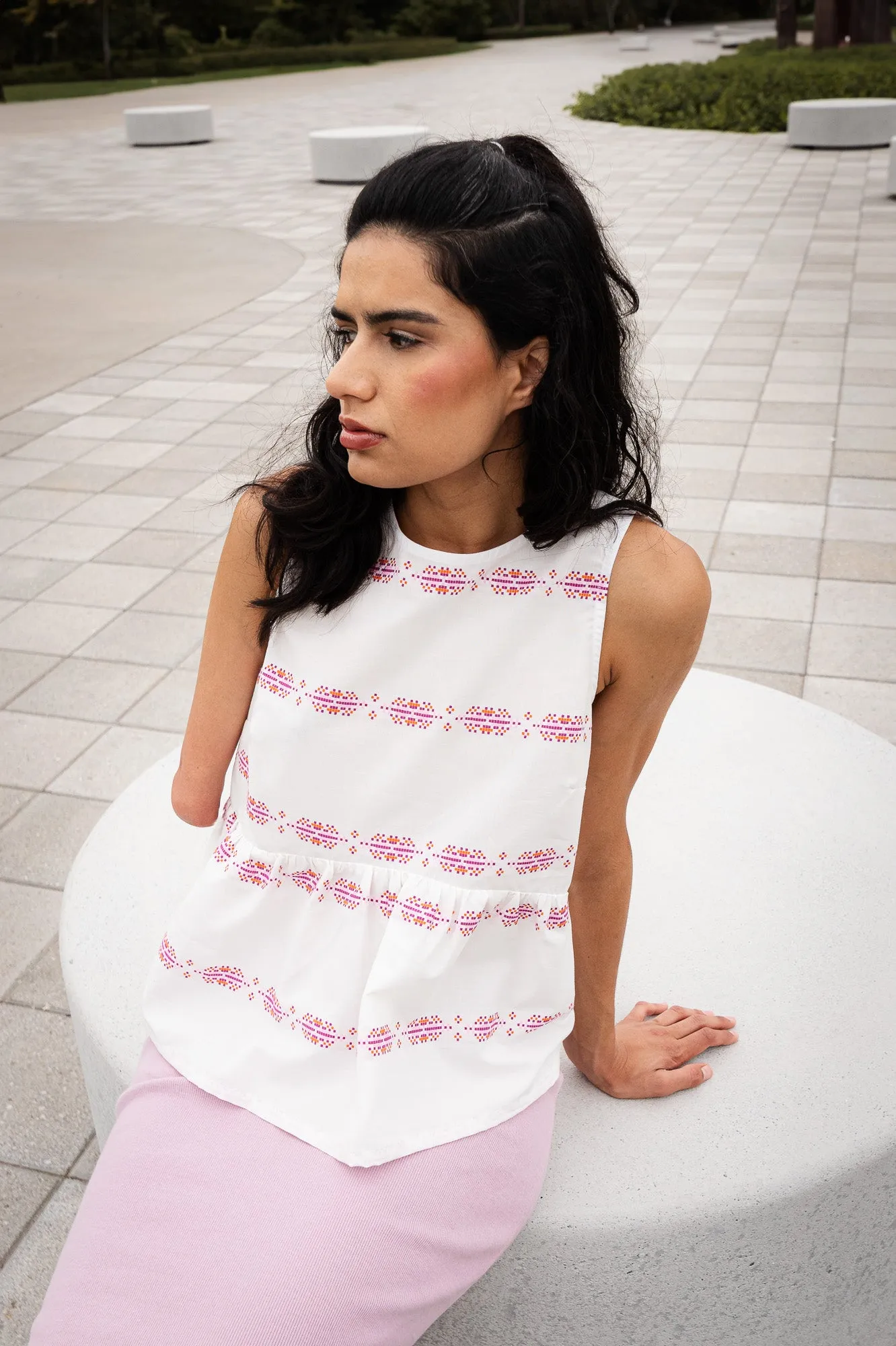 MALÉ TANK TOP MOSAIC sold by MAS