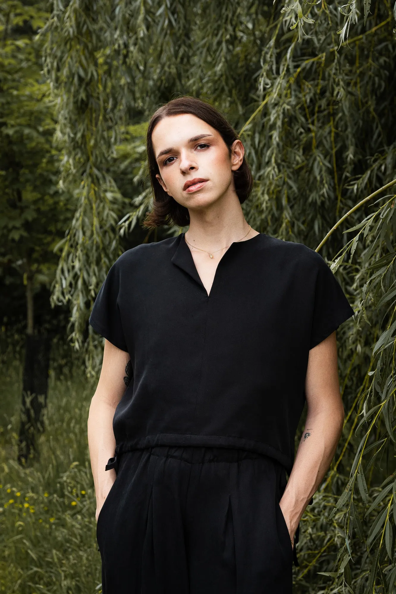 AMALFI BLOUSE PEPPER sold by MAS