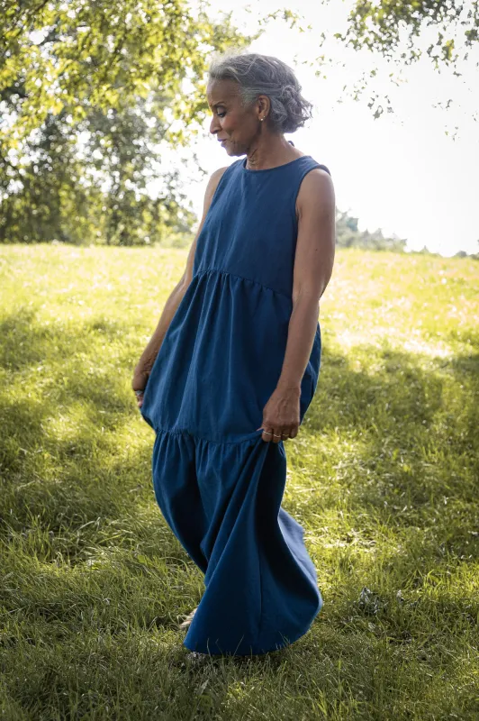 BARI DRESS AZURE sold by MAS