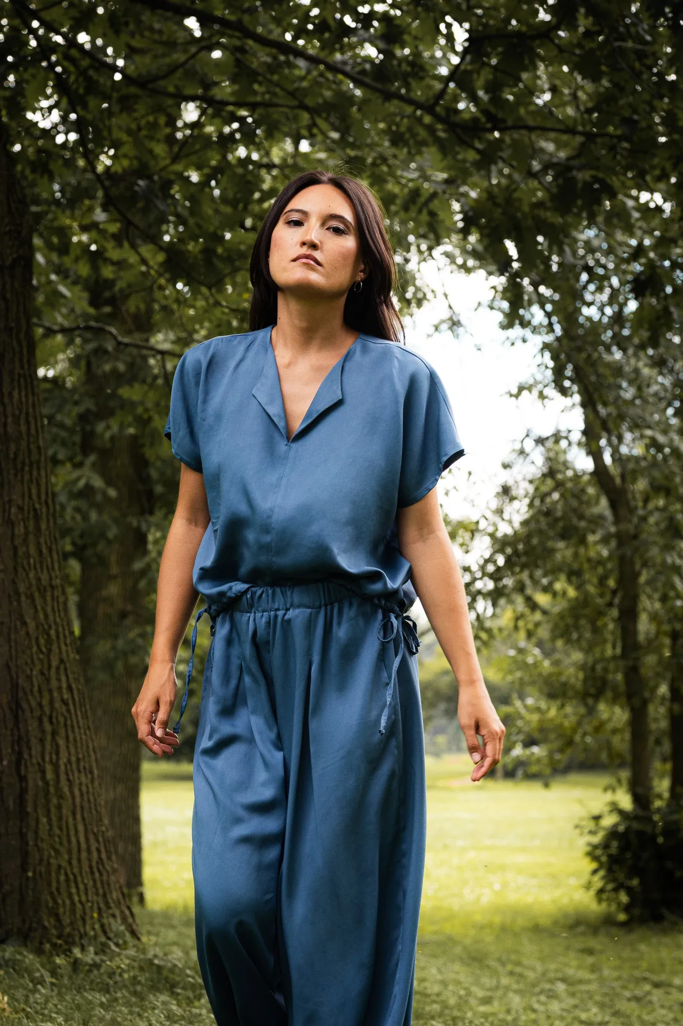 AMALFI BLOUSE AZURE sold by MAS product image thumbnail 2