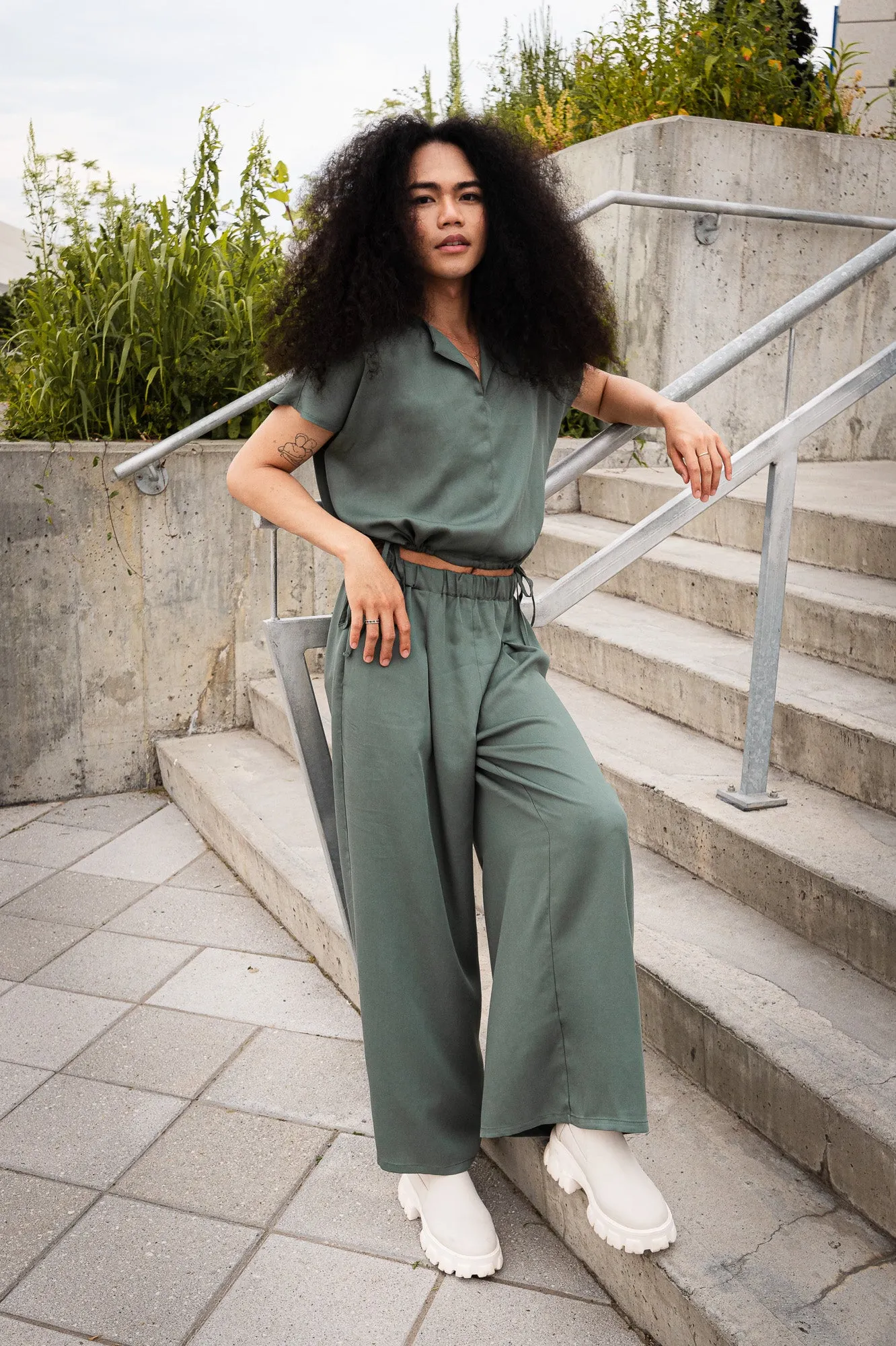 AMALFI BLOUSE CYPRESS sold by MAS product image thumbnail 2