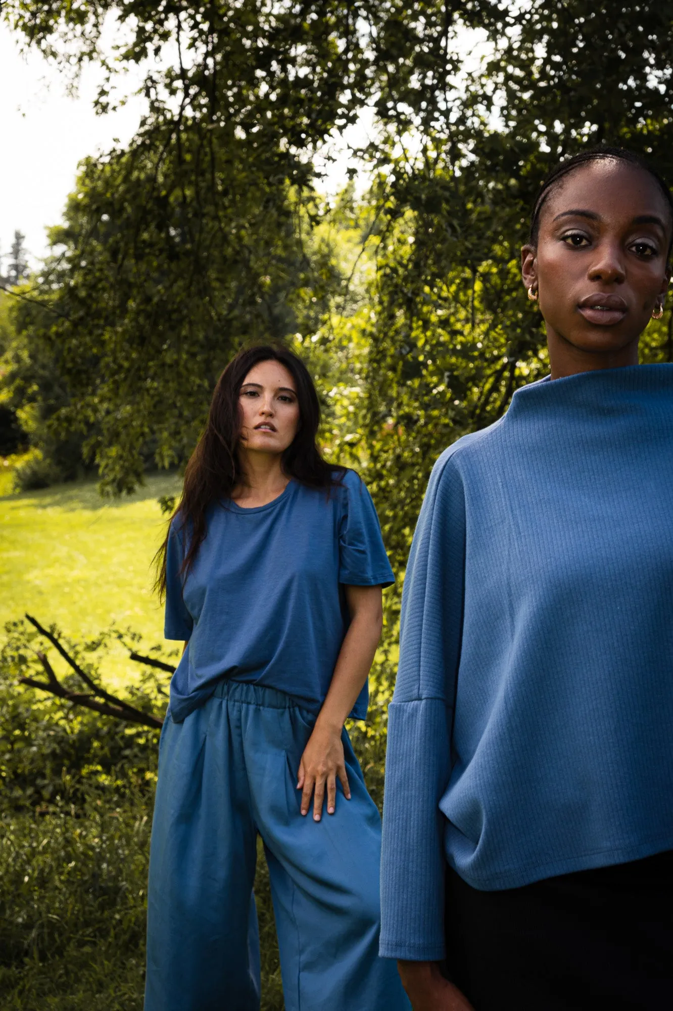 SANTIAGO T-SHIRT AZURE sold by MAS product image thumbnail 4