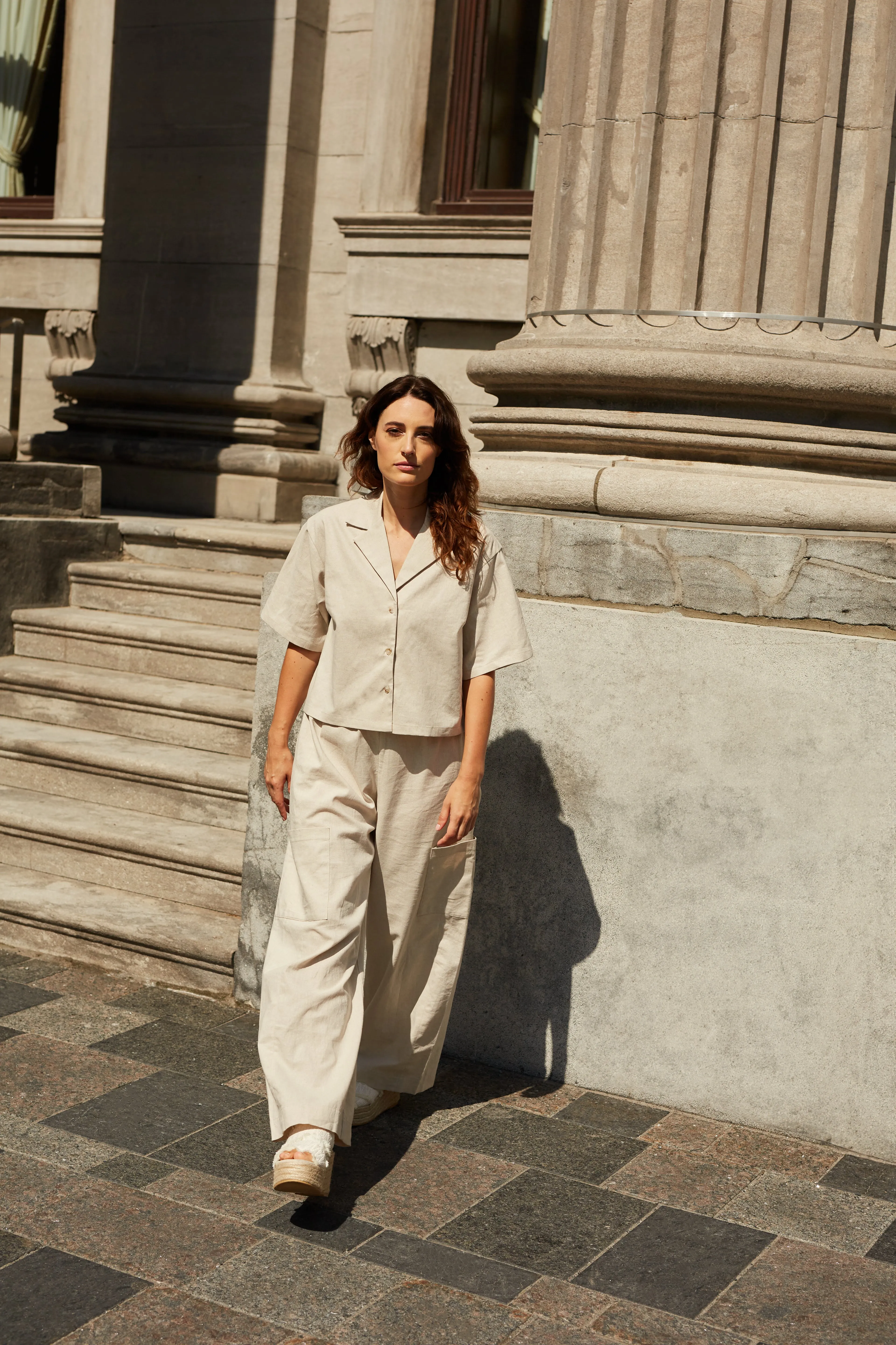 SEVILLE BLOUSE OAT sold by MAS product image thumbnail 3