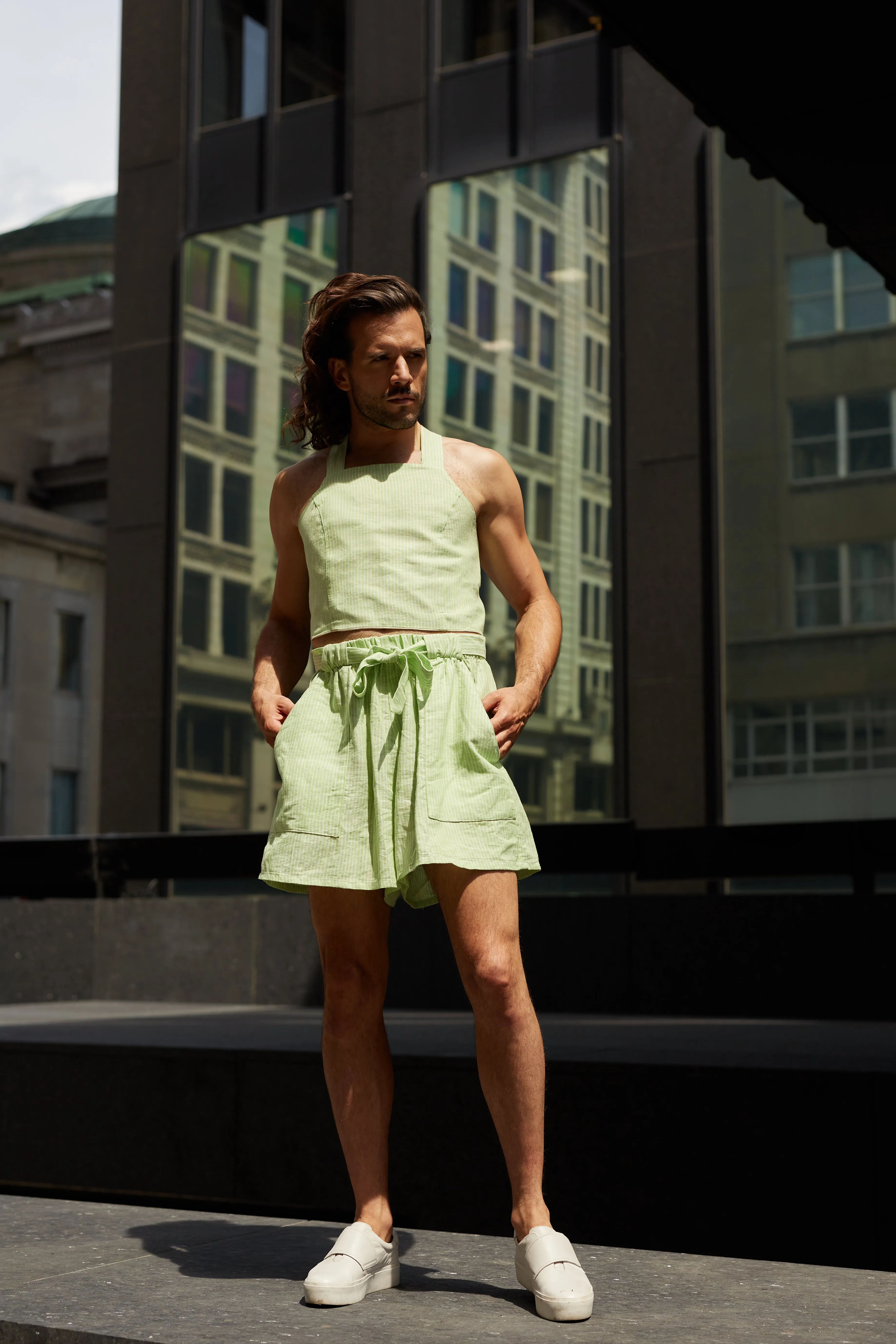 RIO TANK TOP LIME sold by MAS