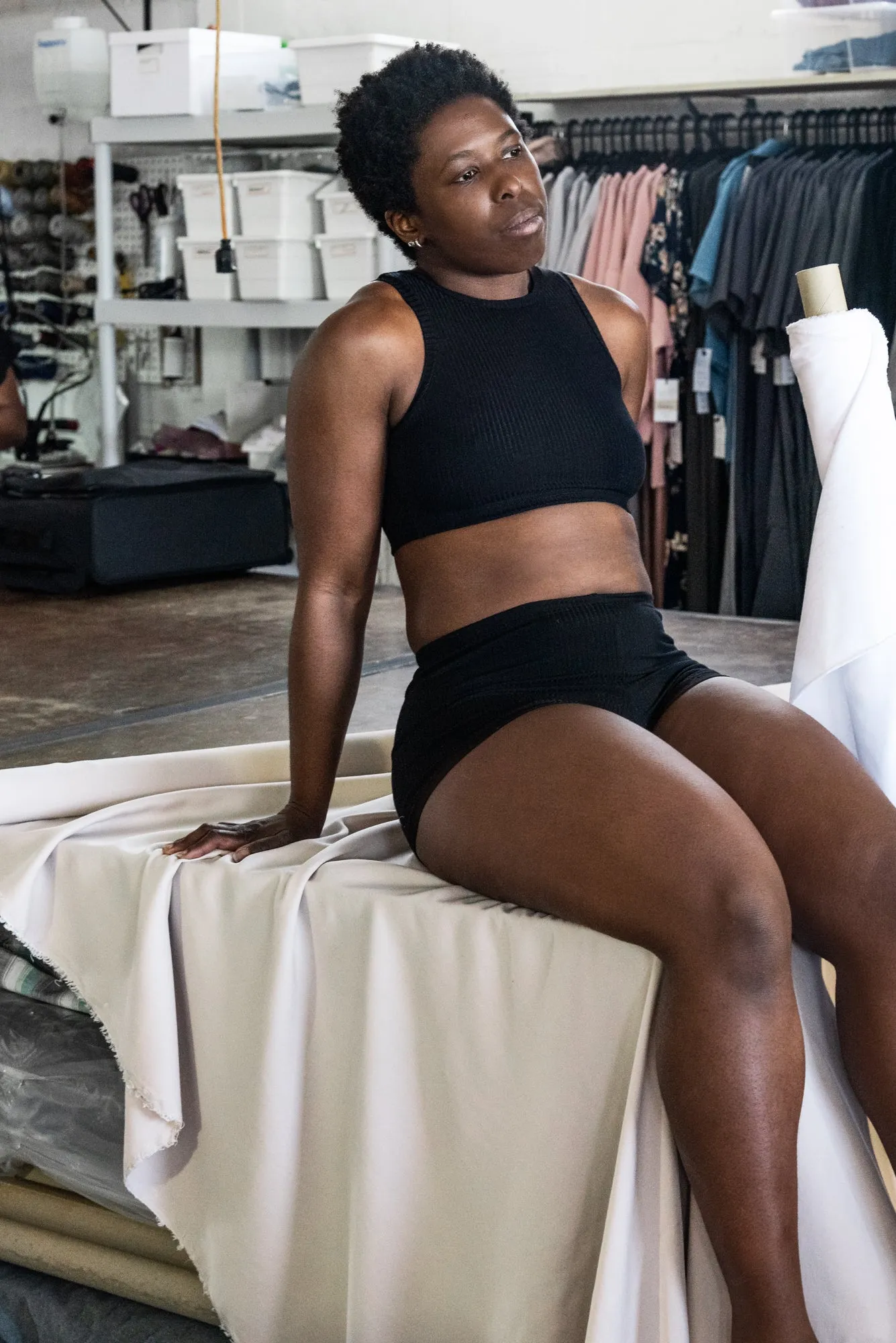 Bralette and shorts sold by MAS product image thumbnail 3