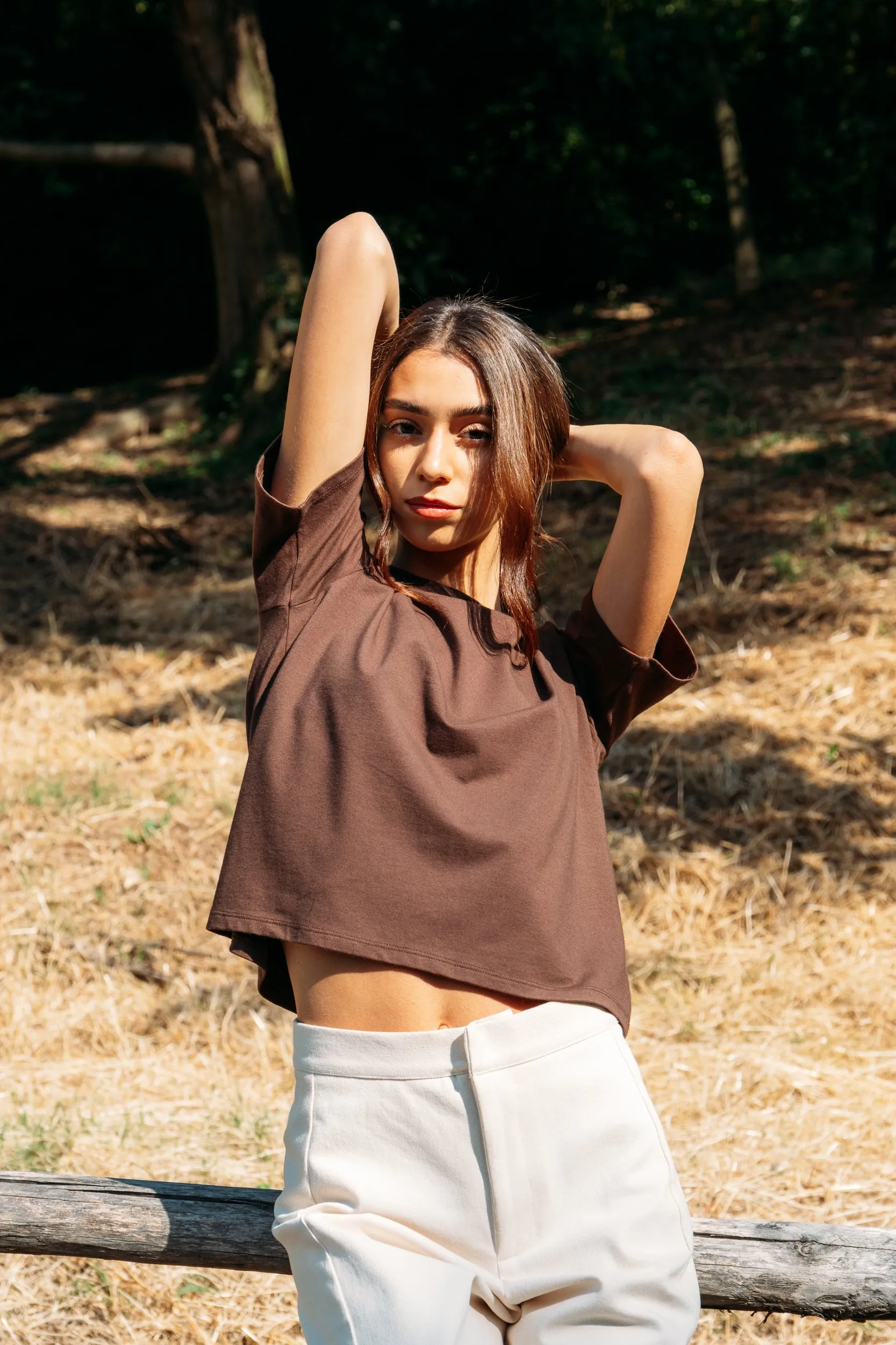 SANTIAGO T-SHIRT CACAO sold by MAS product image thumbnail 2