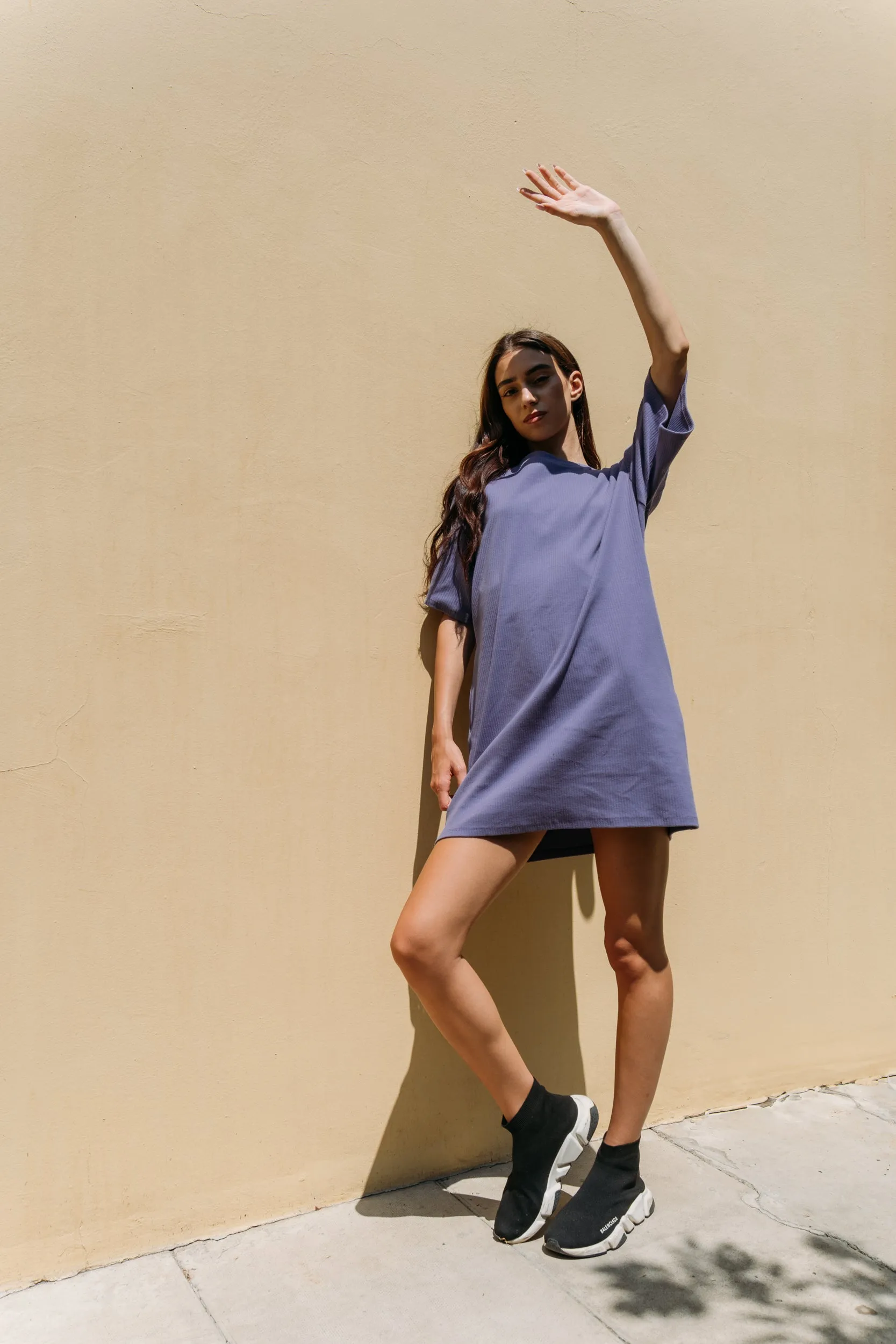 MYKONOS DRESS VIOLET sold by MAS