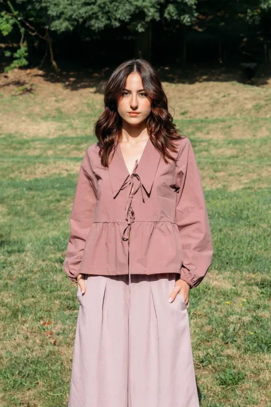 SINTRA BLOUSE RASPBERRY made by MAS