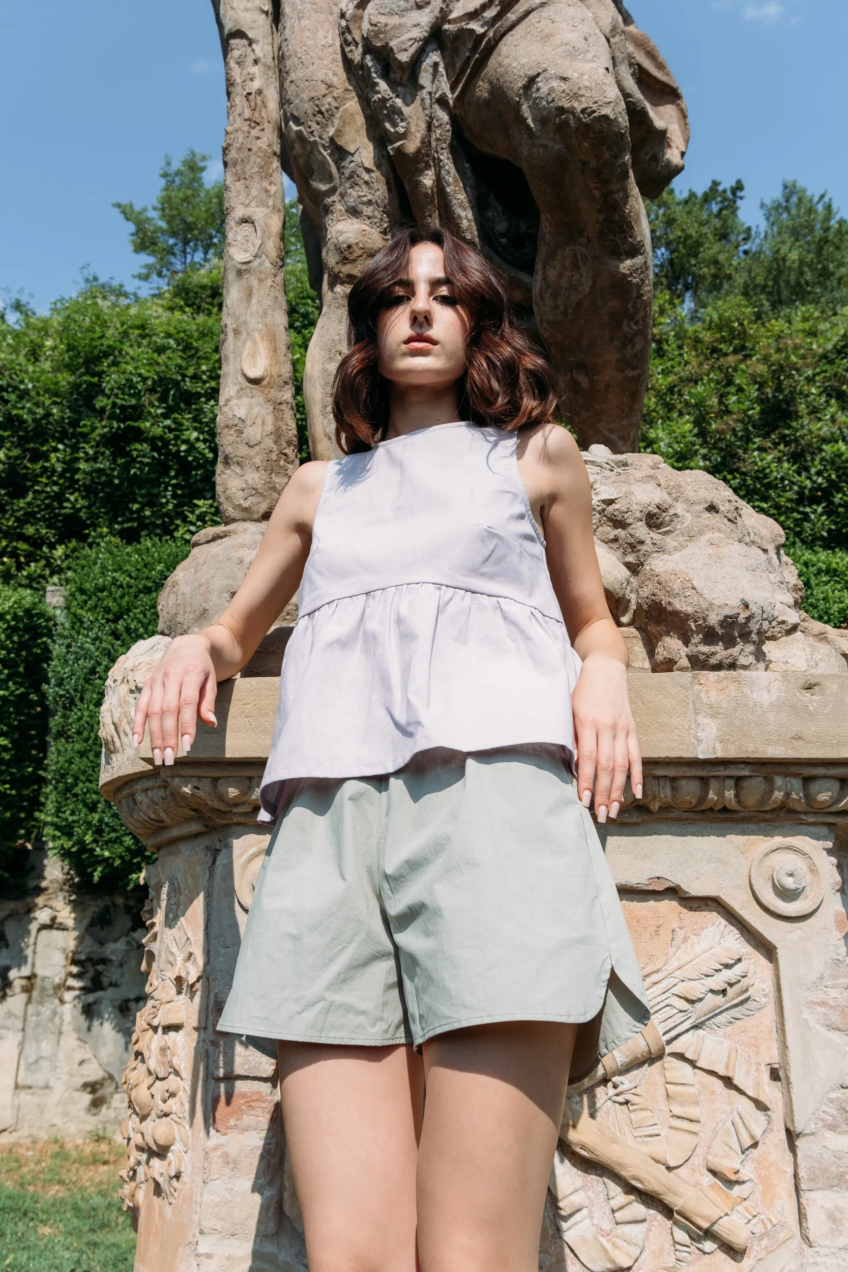 MALÉ TANK TOP PERIWINKLE sold by MAS