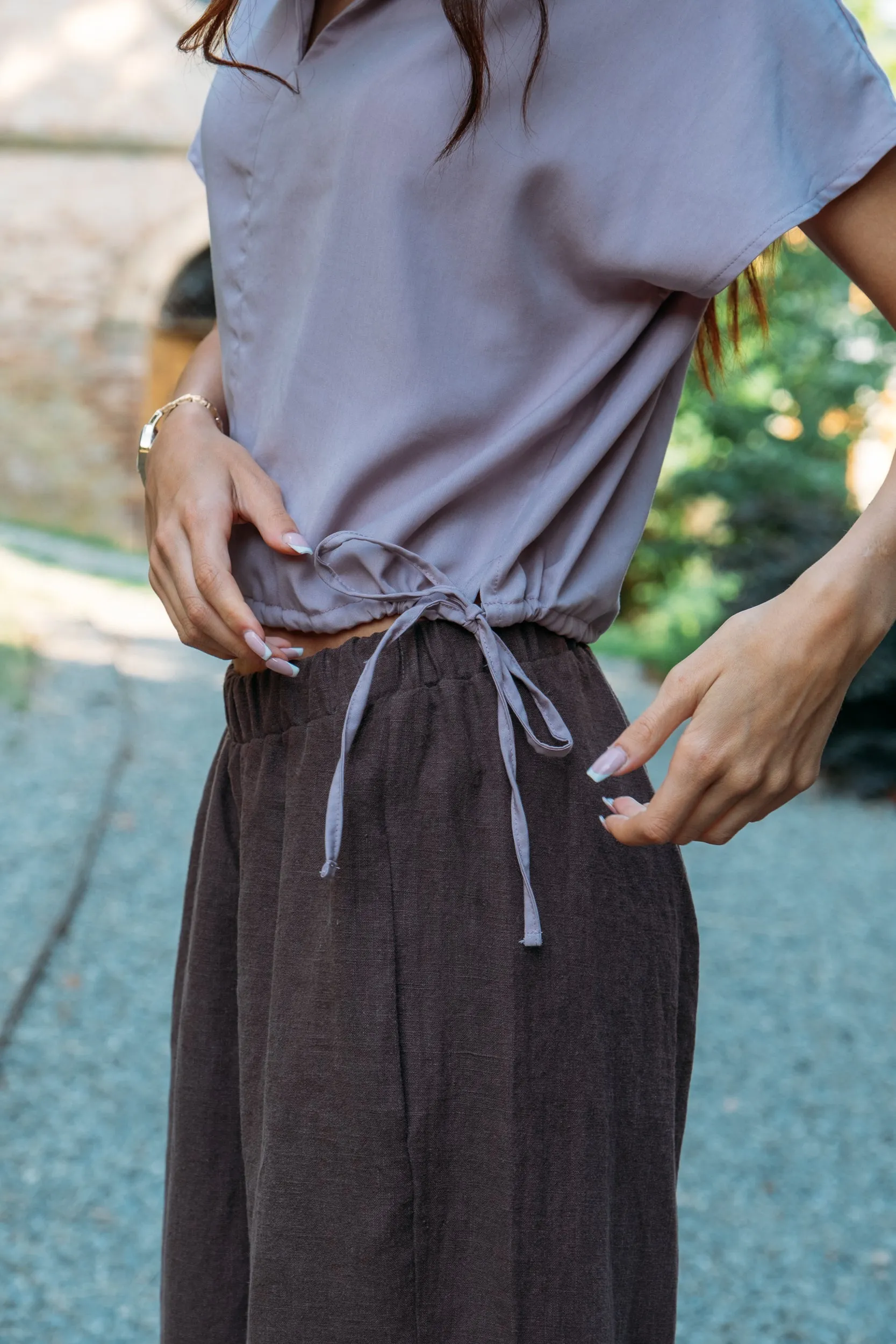 AMALFI BLOUSE RASPBERRY sold by MAS product image thumbnail 3