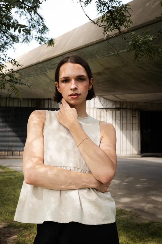 MALÉ TANK TOP OAT sold by MAS