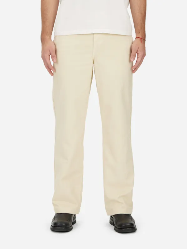Work Pant ~ Ecru Twill sold by 3sixteen