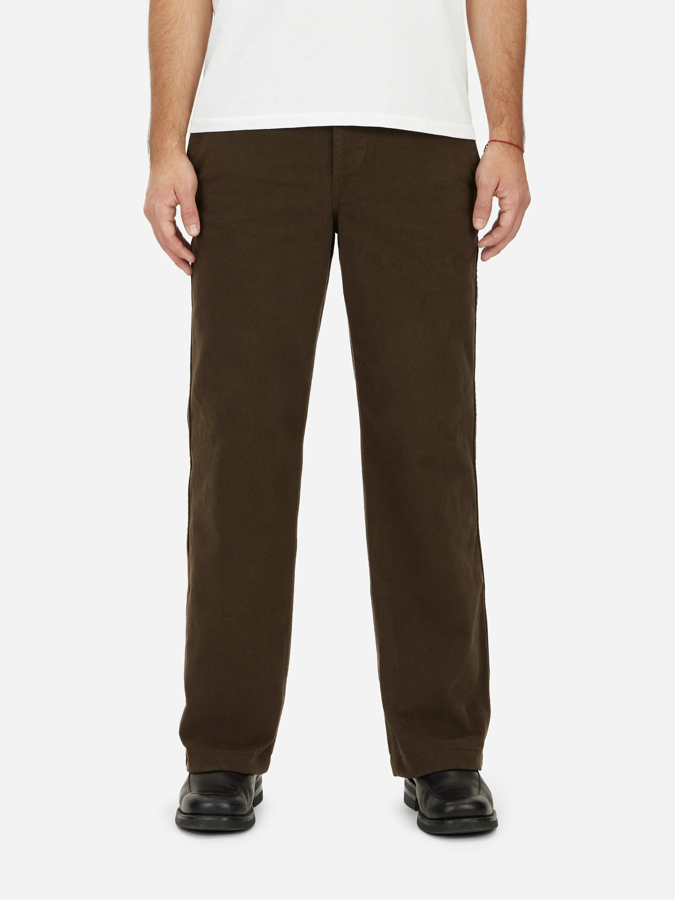 Work Pant ~ Umber Twill sold by 3sixteen