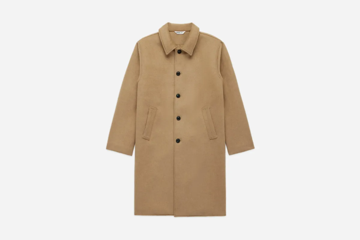Mac Coat ~ Coyote Wool/Cashmere sold by 3sixteen