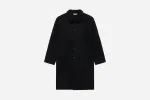 Mac Coat ~ Black Wool/Cashmere sold by 3sixteen