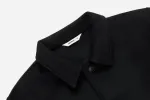 Mac Coat ~ Black Wool/Cashmere sold by 3sixteen