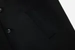 Mac Coat ~ Black Wool/Cashmere sold by 3sixteen