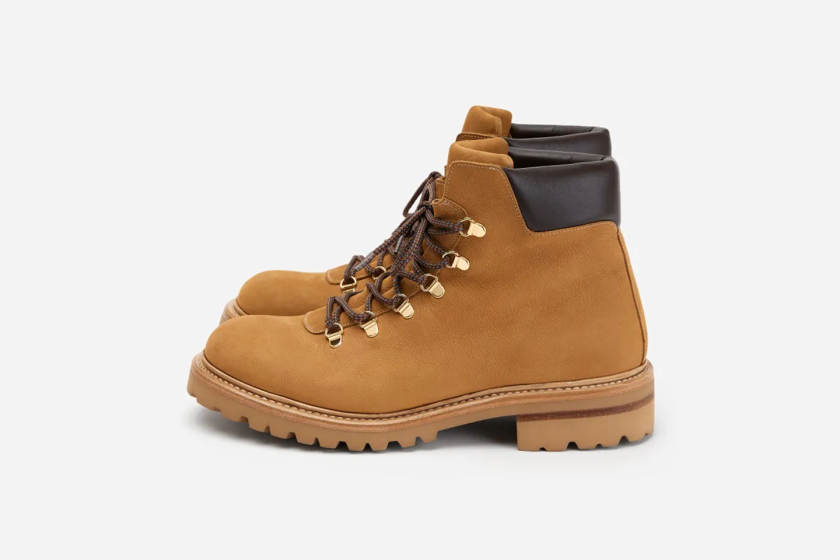 Constructs Hiker Boot ~ Pebbled Wheat sold by 3sixteen