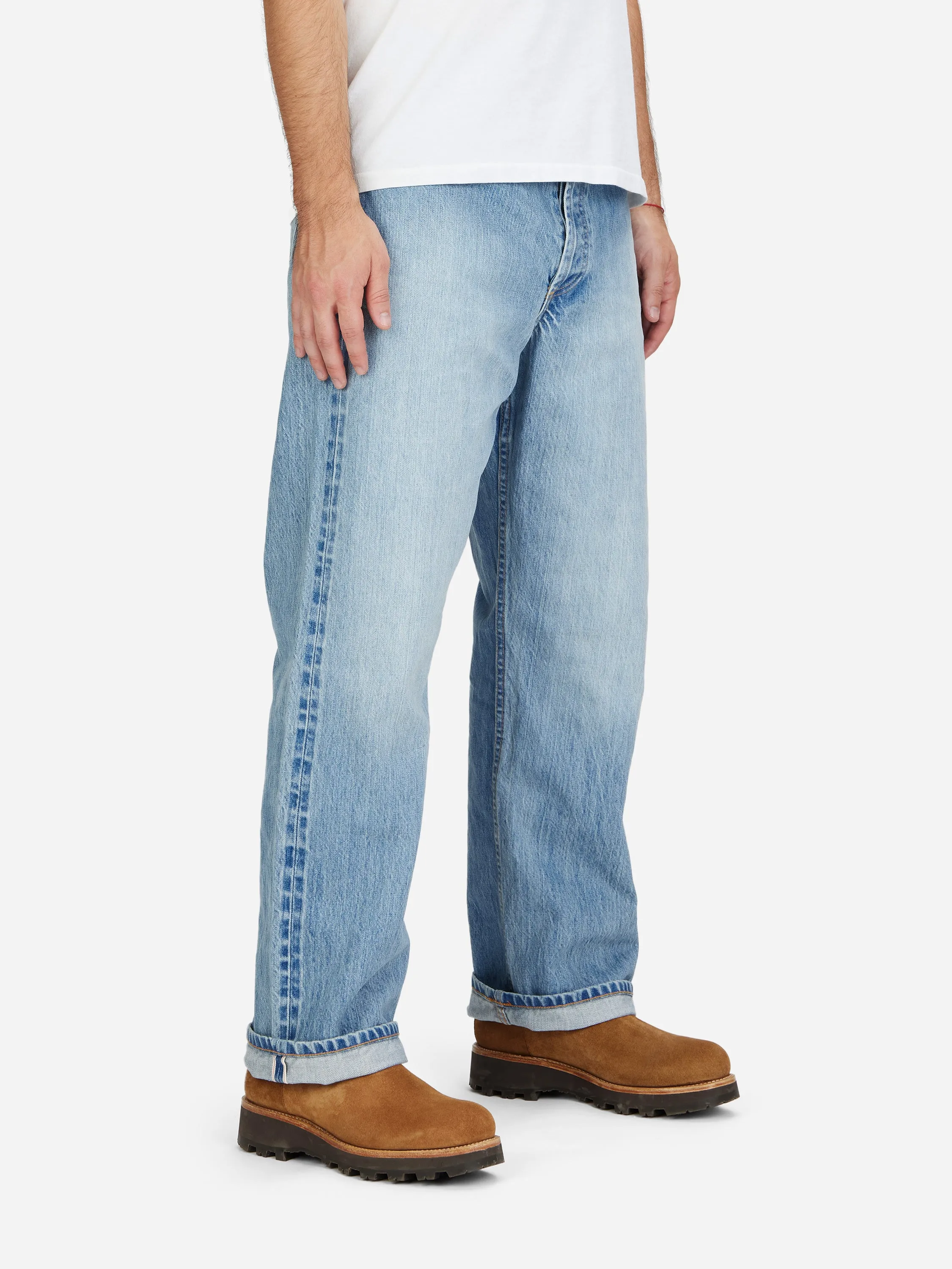RS-100xv ~ Relaxed Straight - Indigo Selvedge Vintage Wash sold by 3sixteen product image thumbnail 2