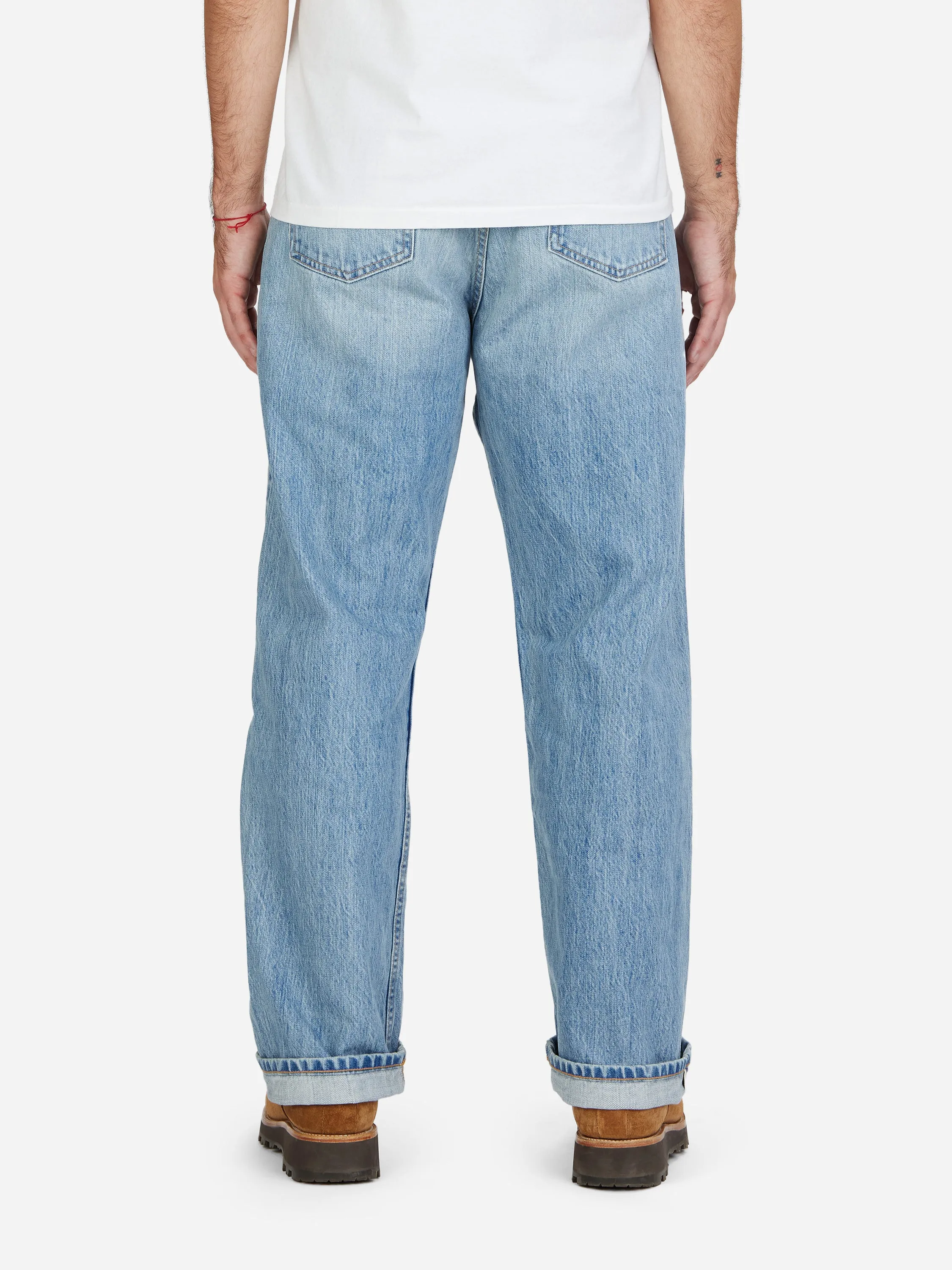 RS-100xv ~ Relaxed Straight - Indigo Selvedge Vintage Wash sold by 3sixteen product image thumbnail 4