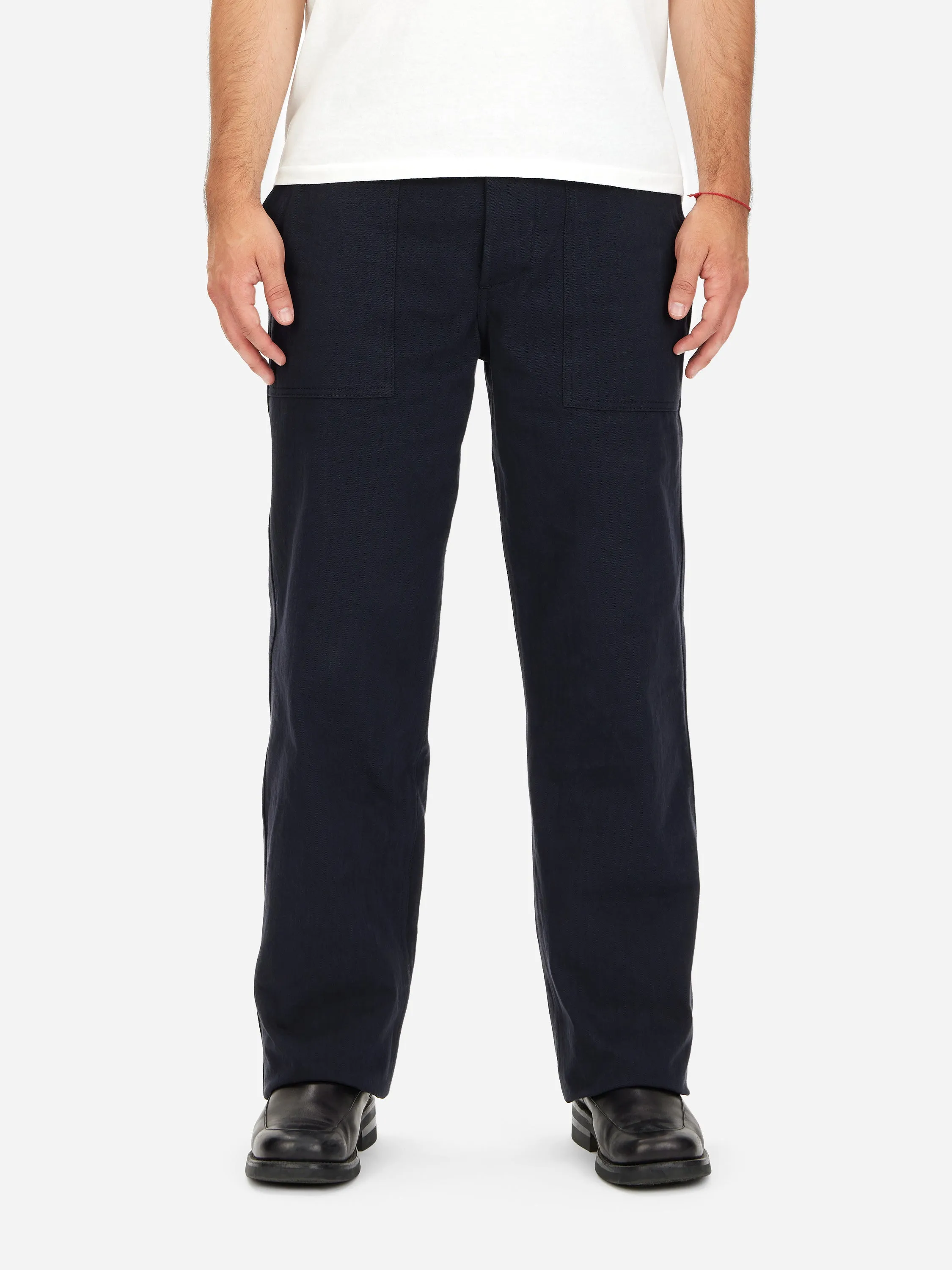 Fatigue Pant ~ Midnight Washed HBT sold by 3sixteen