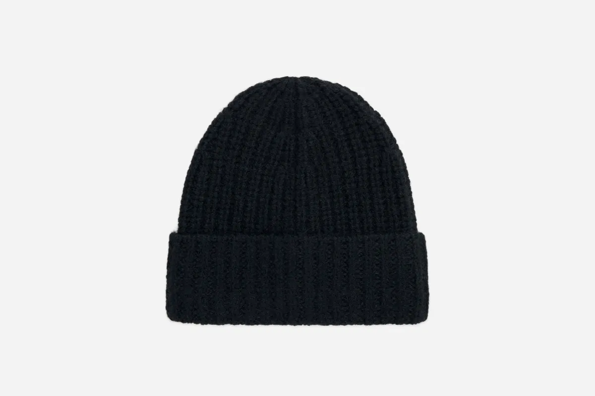 Alpaca Watch Cap ~ Black sold by 3sixteen