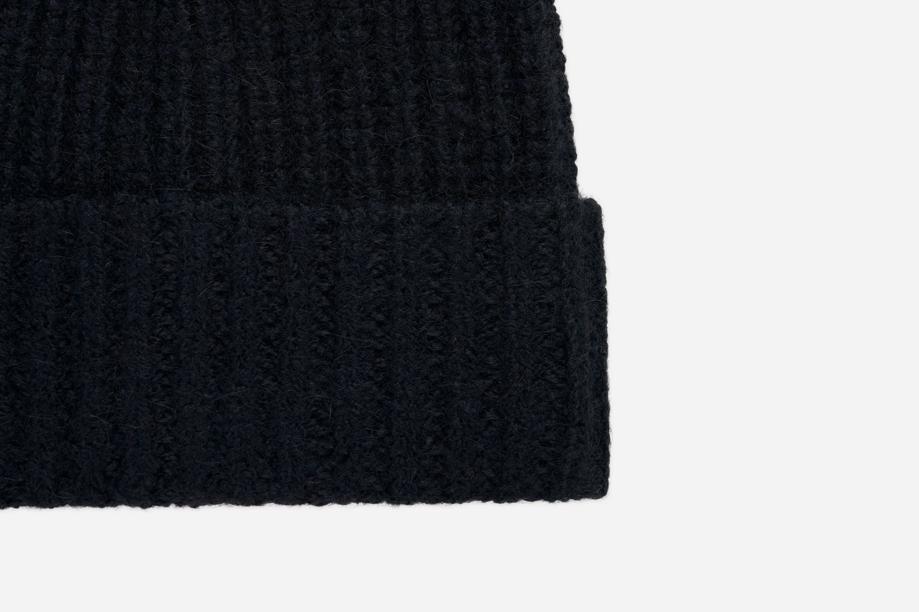 Alpaca Watch Cap ~ Black sold by 3sixteen product image thumbnail 2