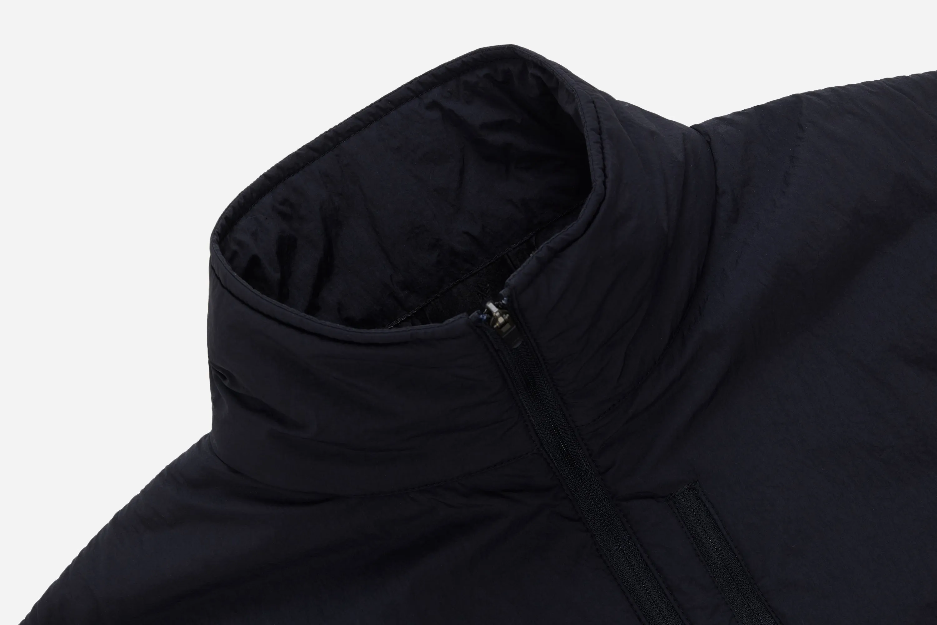 Puff Vest ~ Black Nylon sold by 3sixteen product image thumbnail 4