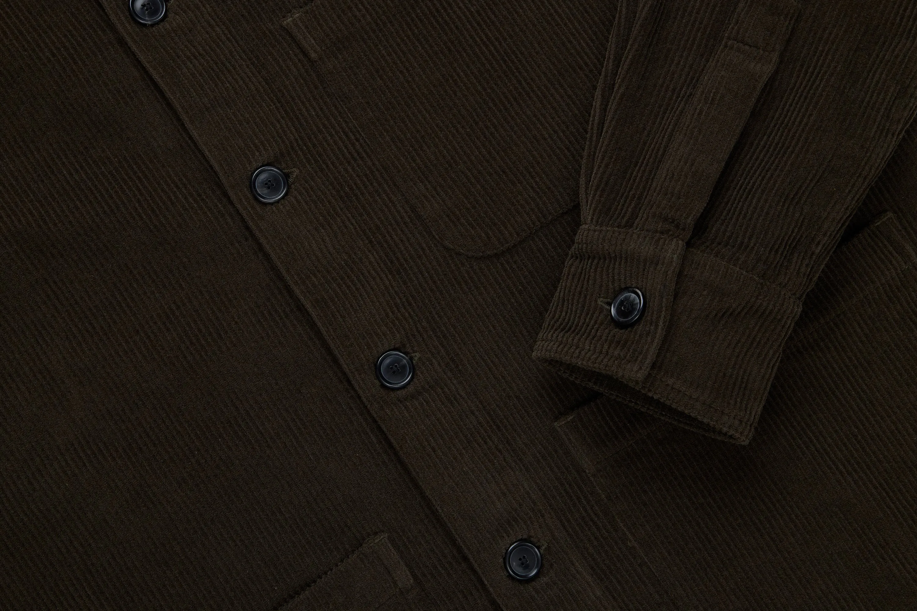 Shop Jacket ~ Tobacco Corduroy sold by 3sixteen product image thumbnail 4
