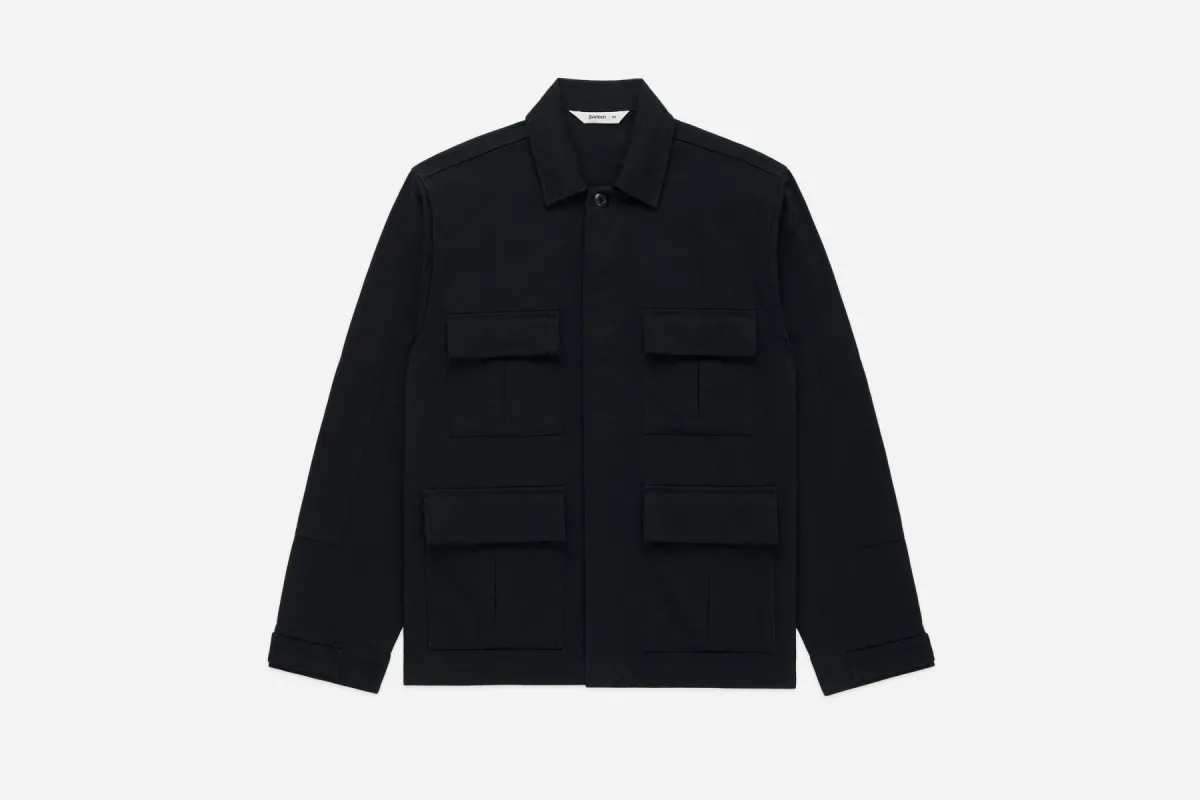 BDU Jacket ~ Black Back Satin sold by 3sixteen