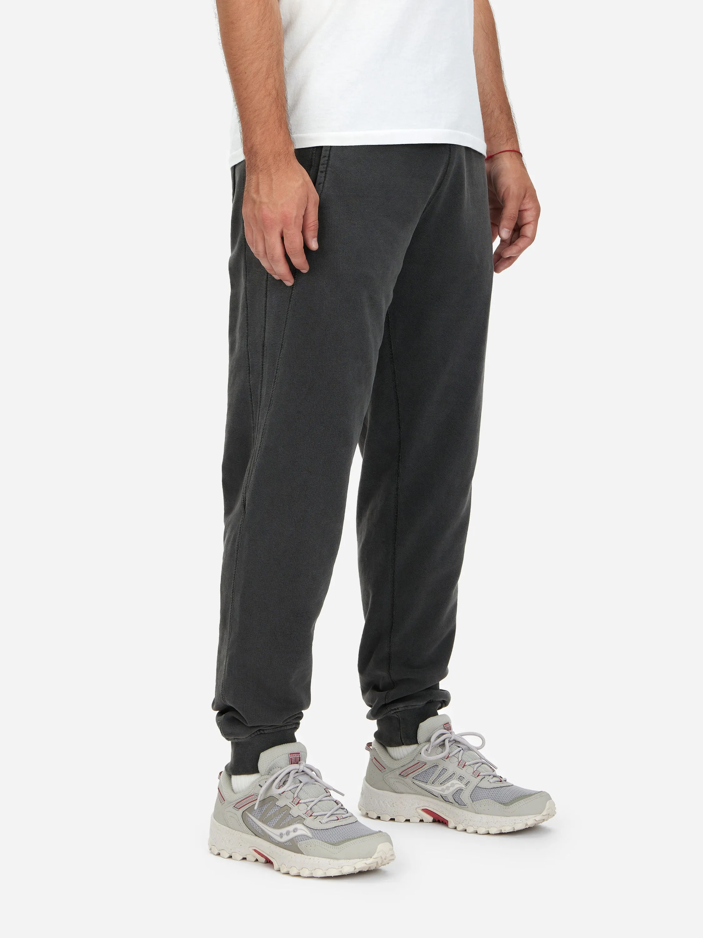 Garment Dyed French Terry Sweatpant ~ Smoke sold by 3sixteen product image thumbnail 2