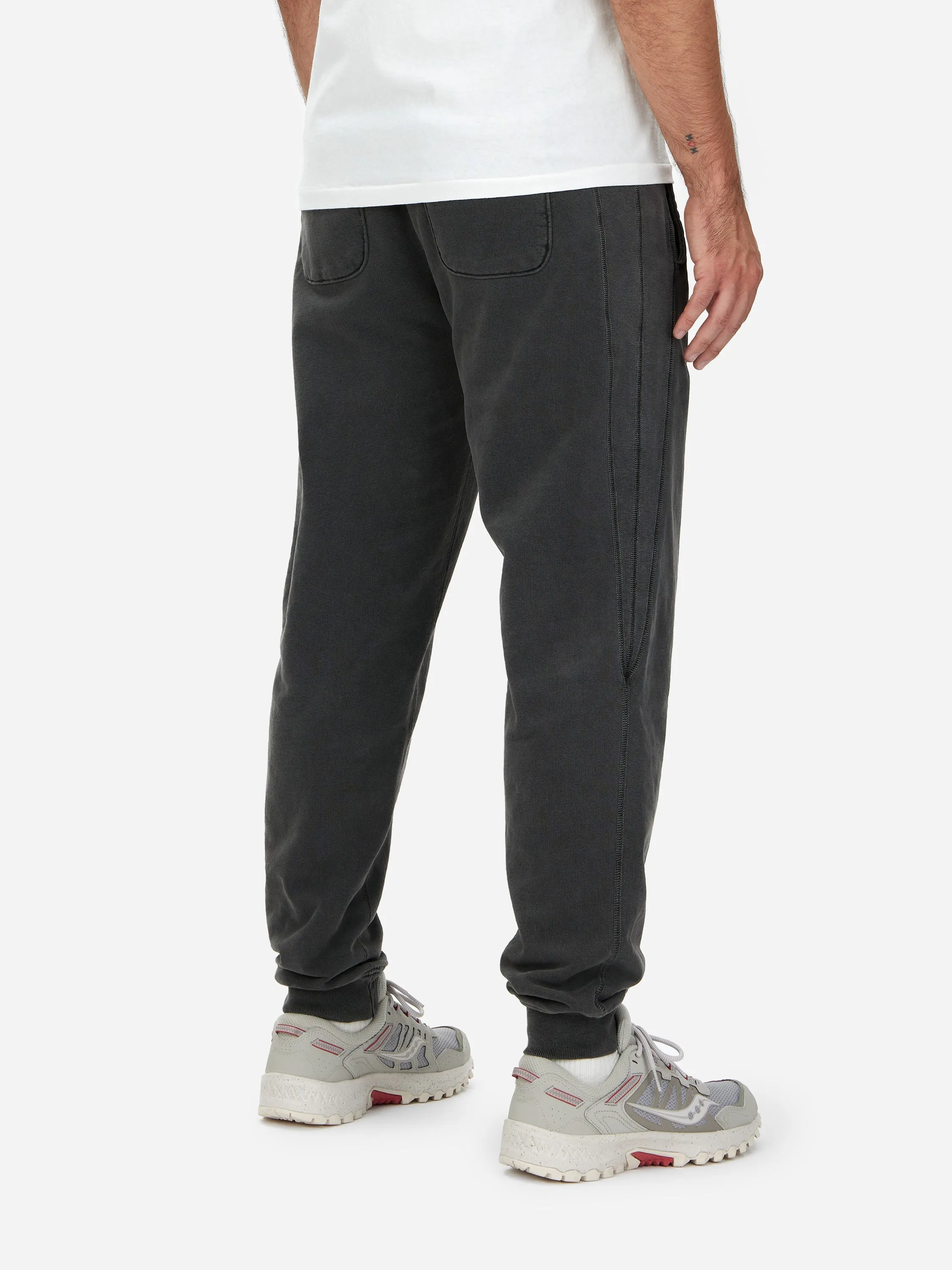 Garment Dyed French Terry Sweatpant ~ Smoke sold by 3sixteen product image thumbnail 3