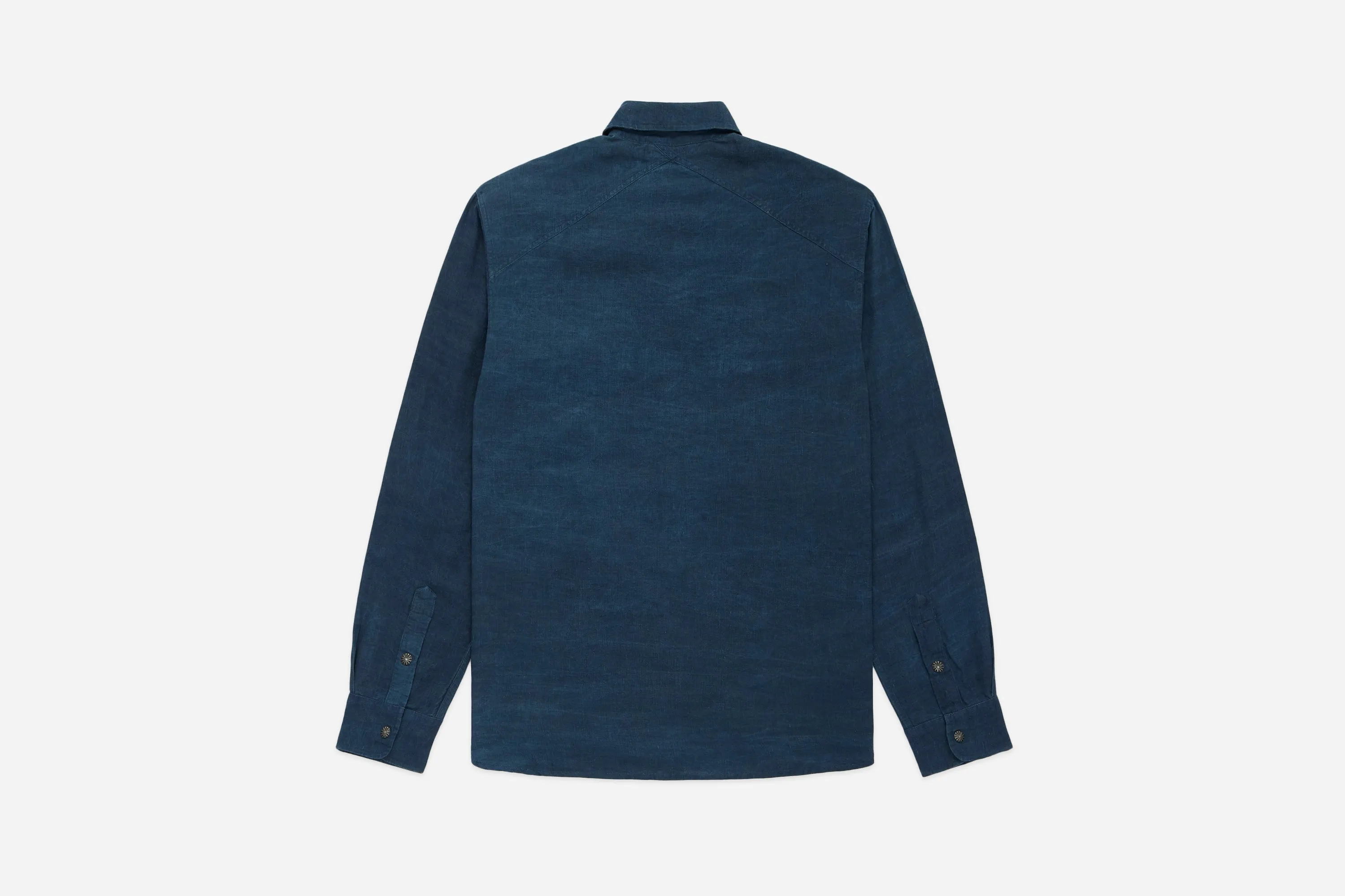 Crosscut Western ~ Indigo/Iron Dye Hemp sold by 3sixteen product image thumbnail 2