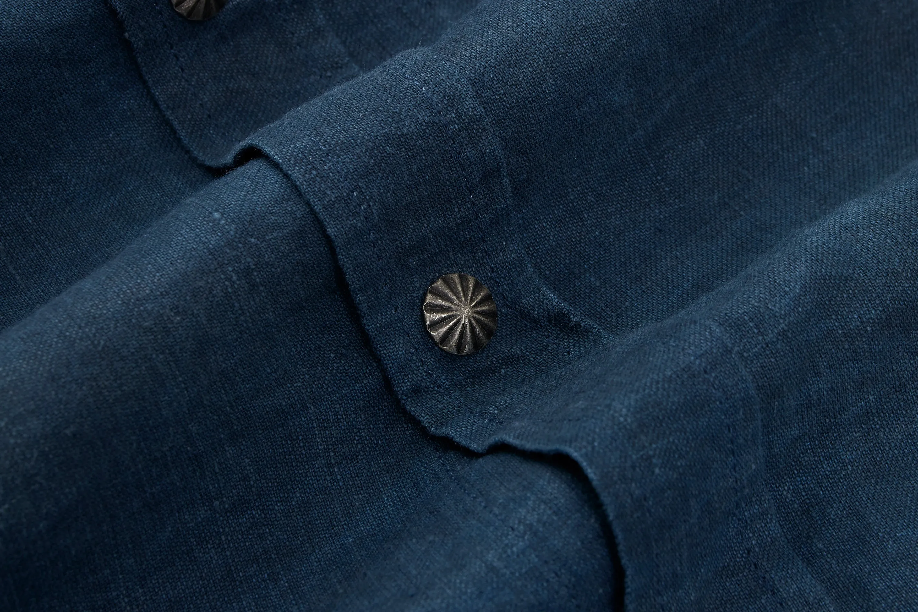 Crosscut Western ~ Indigo/Iron Dye Hemp sold by 3sixteen product image thumbnail 5