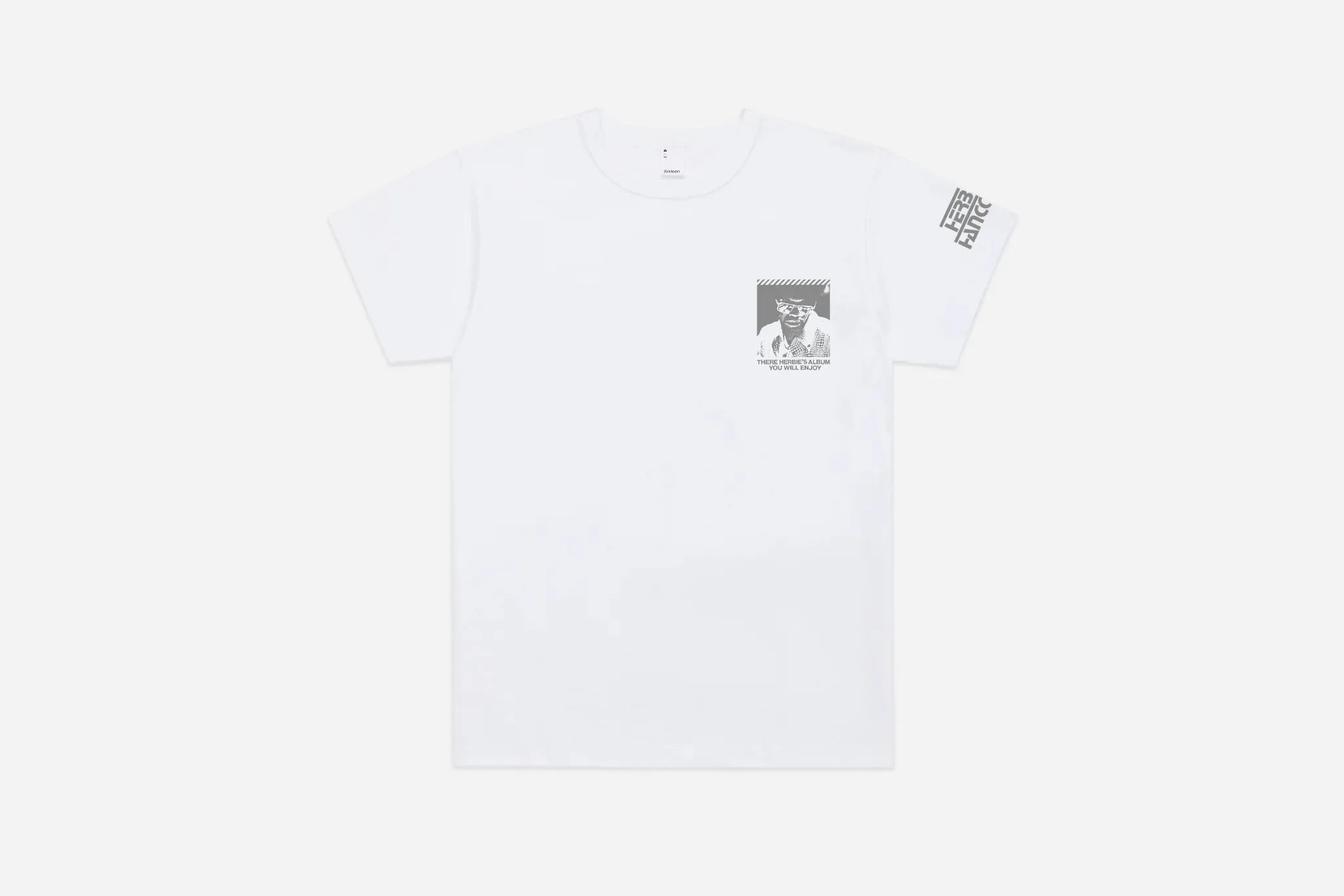"Herbie" Heavyweight T-Shirt ~ White sold by 3sixteen
