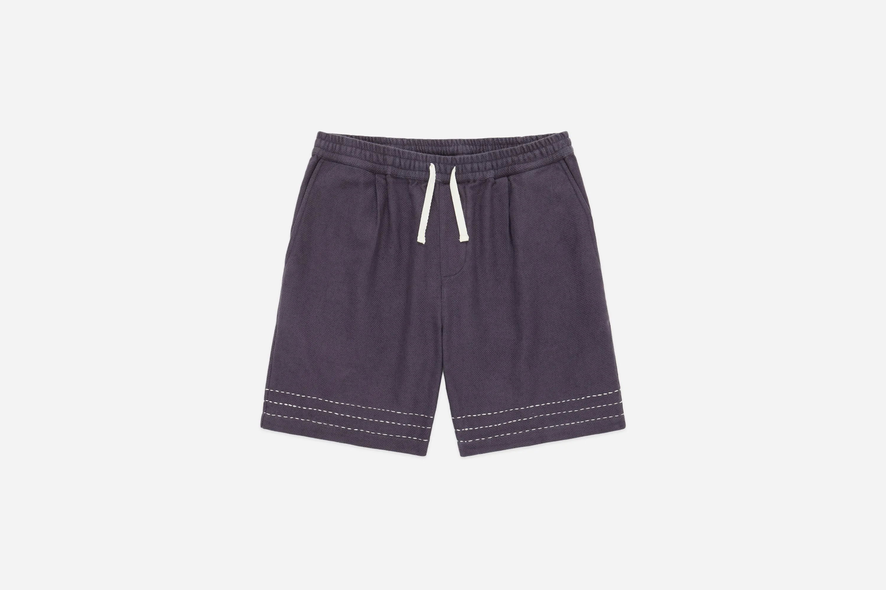 Club Short ~ Plum Hand Stitch sold by 3sixteen product image thumbnail 5
